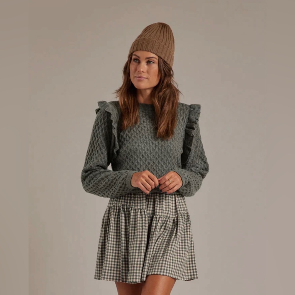 Rylee + Cru women’s la reina sweater | marine XL